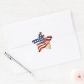 Star Spangled-banner Ster Sticker (Envelop)