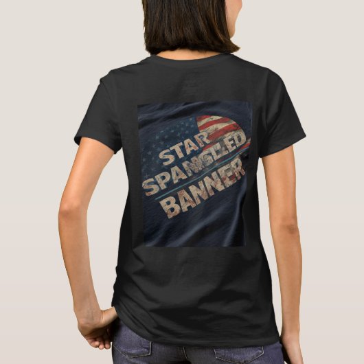 Star Spangled-banner T-shirt (Achterkant)