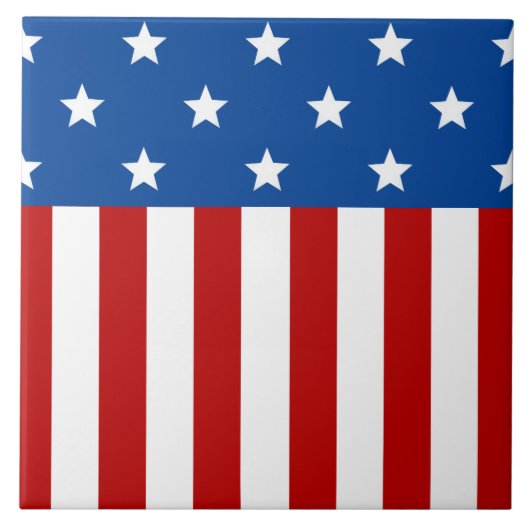 Star Spangled-banner Tegeltje (Voorkant)