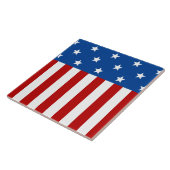 Star Spangled-banner Tegeltje (Zijkant)