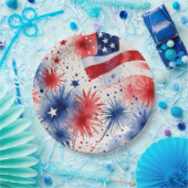 Star-Spangled Banquet Paper Bord (Feest)