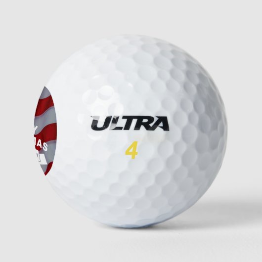 Star-Spangled Christmas: Vier het seizoen Golfballen (Logo)