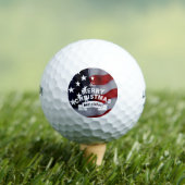 Star-Spangled Christmas: Vier het seizoen Golfballen (Insitu Shirt)