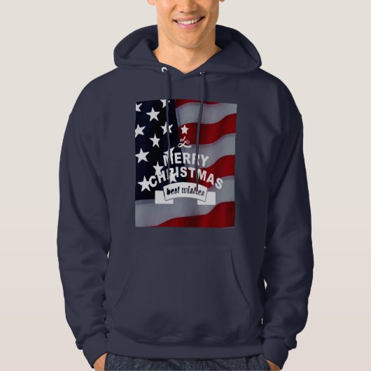 Star-Spangled Christmas: Vier het seizoen Hoodie (Voorkant)