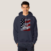 Star-Spangled Christmas: Vier het seizoen Hoodie (Voorkant volledig)