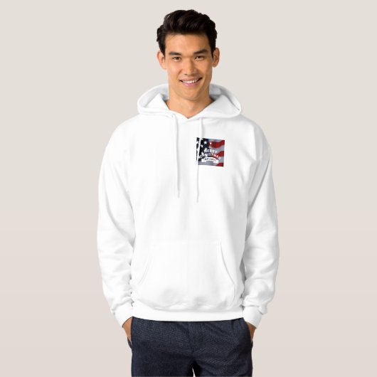 Star-Spangled Christmas: Vier het seizoen Hoodie (Voorkant volledig)