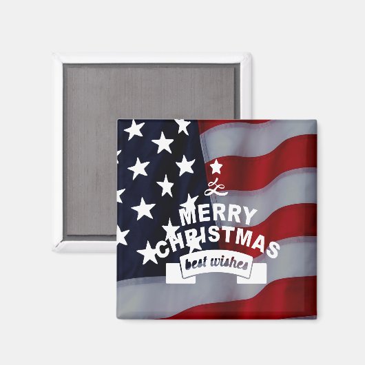 Star-Spangled Christmas: Vier het seizoen Magneet (Voorkant / Achterkant)