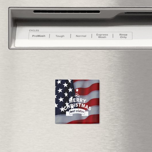 Star-Spangled Christmas: Vier het seizoen Magneet (Insitu (Vaatwasser))