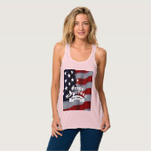 Star-Spangled Christmas: Vier het seizoen Tanktop (Volledige Voorkant)