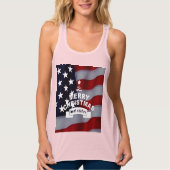 Star-Spangled Christmas: Vier het seizoen Tanktop (Voorkant)