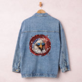 Star-Spangled Cool Eagle Denim Jas Denim Jacket (Hangar)