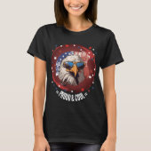 Star-Spangled Cool Eagle T-shirt (Voorkant)