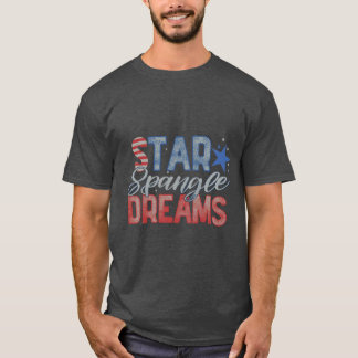 Star-Spangled Dreams: Patriottisch T-shirt ontwerp