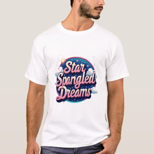 Star-Spangled Dreams - Patriottische trots T-shirt (Voorkant)