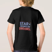 Star-spangled dromen Tri-Blend shirt (Achterkant)