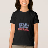 Star-spangled dromen Tri-Blend shirt (Voorkant)