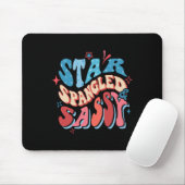 Star Spangled en Sy Independence Day Groovy 4th O Muismat (Met muis)