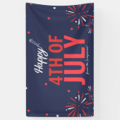 Star-Spangled Fourth of July Spandoek (Verticaal)