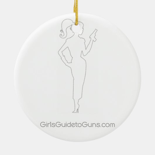 Star Spangled GG2G-versiering Keramisch Ornament (Achterkant)