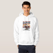 Star-Spangled Hammered Eagle BBQ Hoodie (Voorkant volledig)