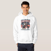Star-Spangled Hammered Eagle Party Hoodie (Voorkant volledig)