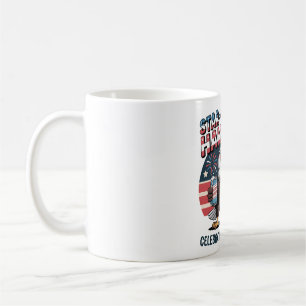 Star-Spangled Hammered Eagle Party Koffiemok
