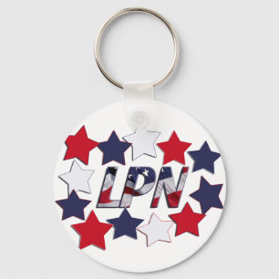STAR SPANGLED LPN - LICENTIE PRAKTISCHE VERBRANDIN SLEUTELHANGER