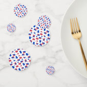 Star Spangled Pattern Confetti (Groep)