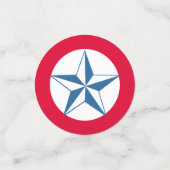 Star-Spangled Spectacle: 4 juli Tafel Confetti (Kleine voorkant)