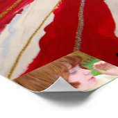 "Star-Spangled Sun" door autisme artiest van Snoep Poster (Hoek)