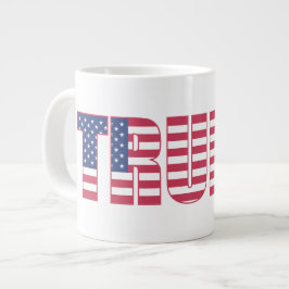 Star Spangled "Trump" Grote Koffiekop
