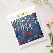 Star Spangled USA Trots Bedankzakje (Gezegeld)