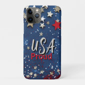 Star Spangled USA Trots Case-Mate iPhone Case (Achterkant)