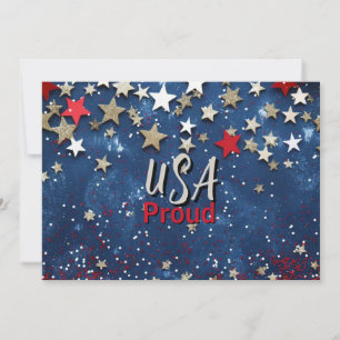 Star Spangled USA Trots Kaart