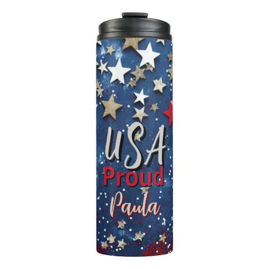 Star Spangled USA Trots Thermosbeker (Voorkant)