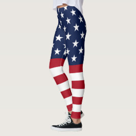 Star Spangled USA Vlag Leggings