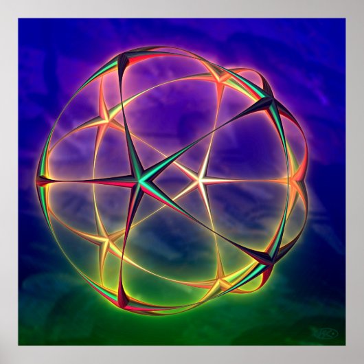 Star Sphere Poster (Voorkant)