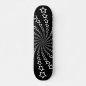 Star Spiral: Witte Sterren: Skateboard (Voorkant)