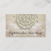 Star Spiritueel Light Reiki visitekaartje (Voorkant)