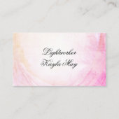 Star Spiritueel Light Reiki visitekaartje (Voorkant)