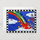 Star Sprinkles Briefkaart (Voorkant / Achterkant)