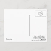 Star Sprinkles Briefkaart (Achterkant)