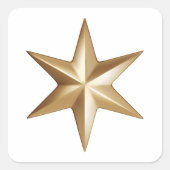 Star Square Stickers (Voorkant)