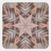 Star Starfish Dream Vierkante Sticker (Voorkant)