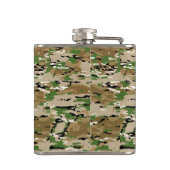 Star Stencil  Burlap Camo Style Heupfles (Achterkant)