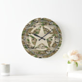 Star Stencil  Camouflage Decor Grote Klok (Huis)