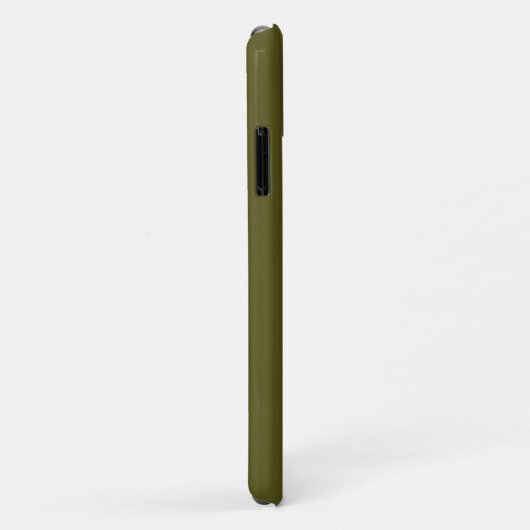 Star Stencil Classic on Khaki Green Case-Mate iPhone Case (Achterkant/rechts)