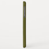 Star Stencil Classic on Khaki Green Case-Mate iPhone Case (Achterkant/links)