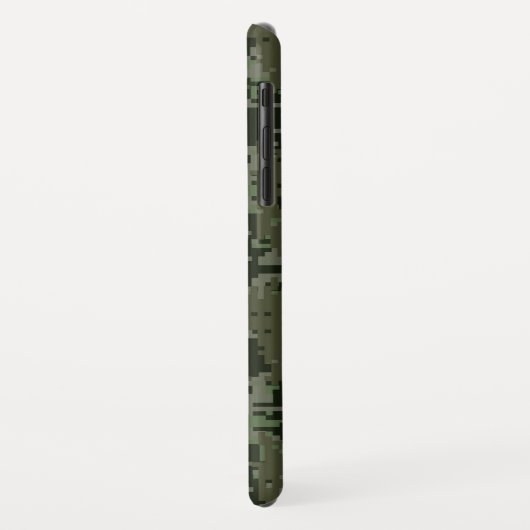 Star Stencil Decal Green Camouflage Case-Mate iPhone Case (Achterkant/links)