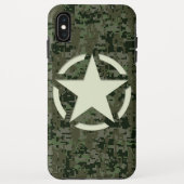Star Stencil Digital Woodland Case-Mate iPhone Case (Achterkant)